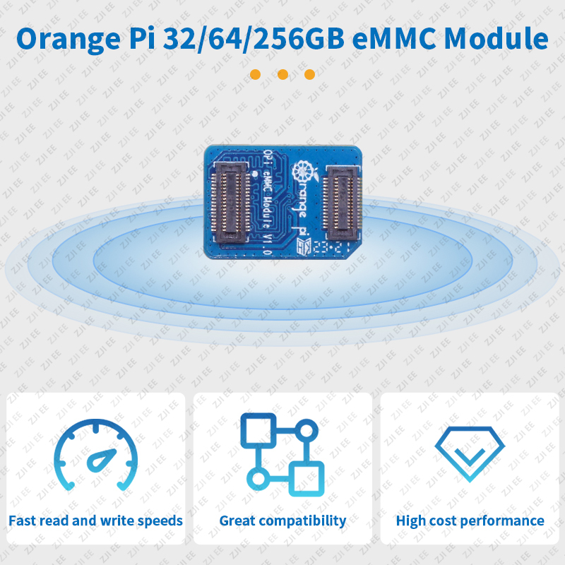 Orange Pi EMMC Module 32GB 64G - Orange Pi 5 Plus 32Gb ulasan dan harga